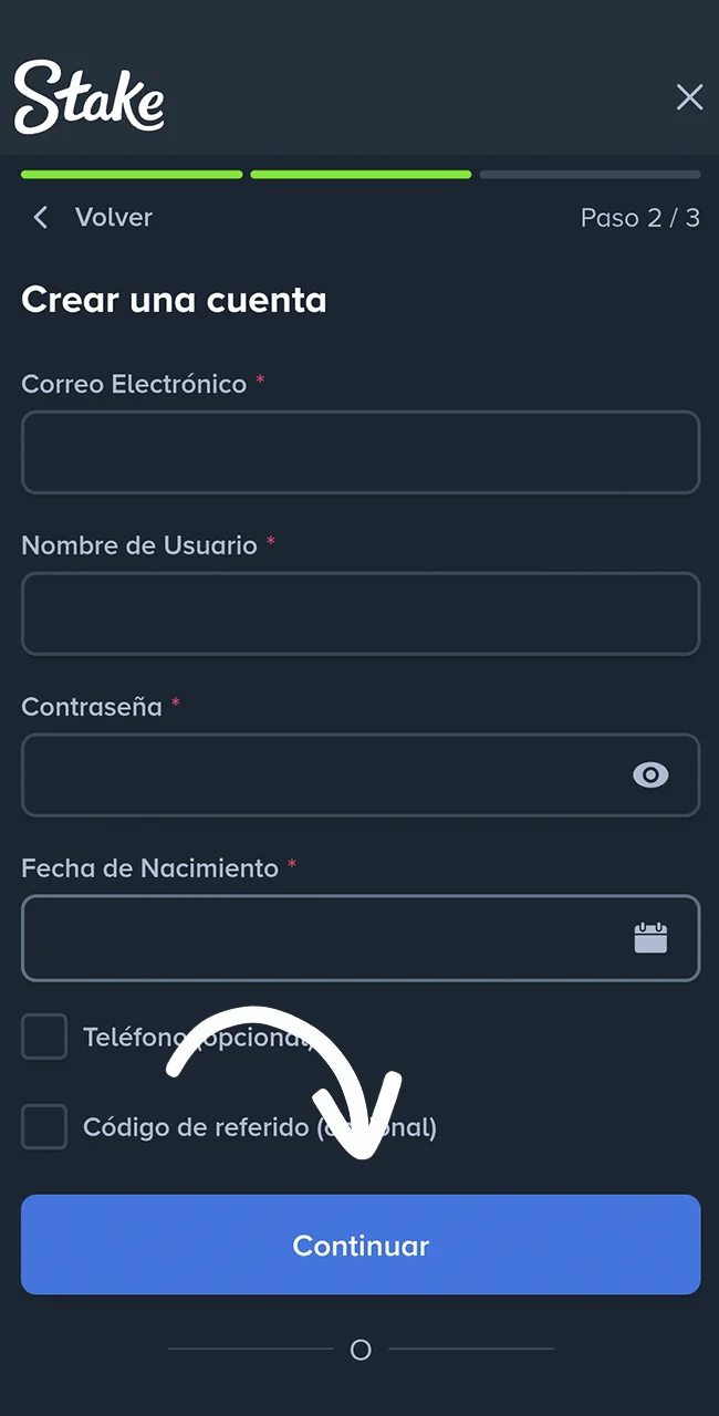 Unite hoy al sitio Stake Argentina.